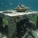 Illustration for article titled The Astonishing Treasures of Underwater Art Galleries